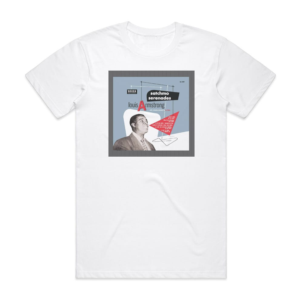 Louis Armstrong Satchmo Serenades Album Cover T-Shirt